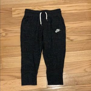 Girls Black Nike Joggers